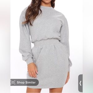 NWT fashion nova comfy mini dress